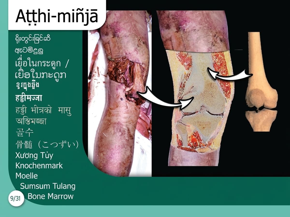 31 body parts